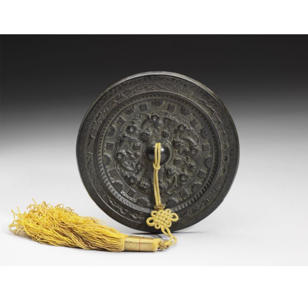 Bronze Mirror; late Eastern Han Dynasty; Hunan Museum