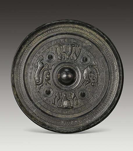 Bronze Mirror; Eastern Han Dynasty; Chinese History Museum