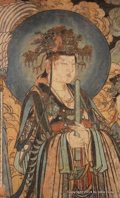 Mural; Yuan Dynasty; Royal Ontario Museum, Canada