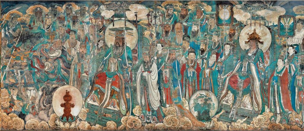Mural; Yuan Dynasty; Shanxi, China