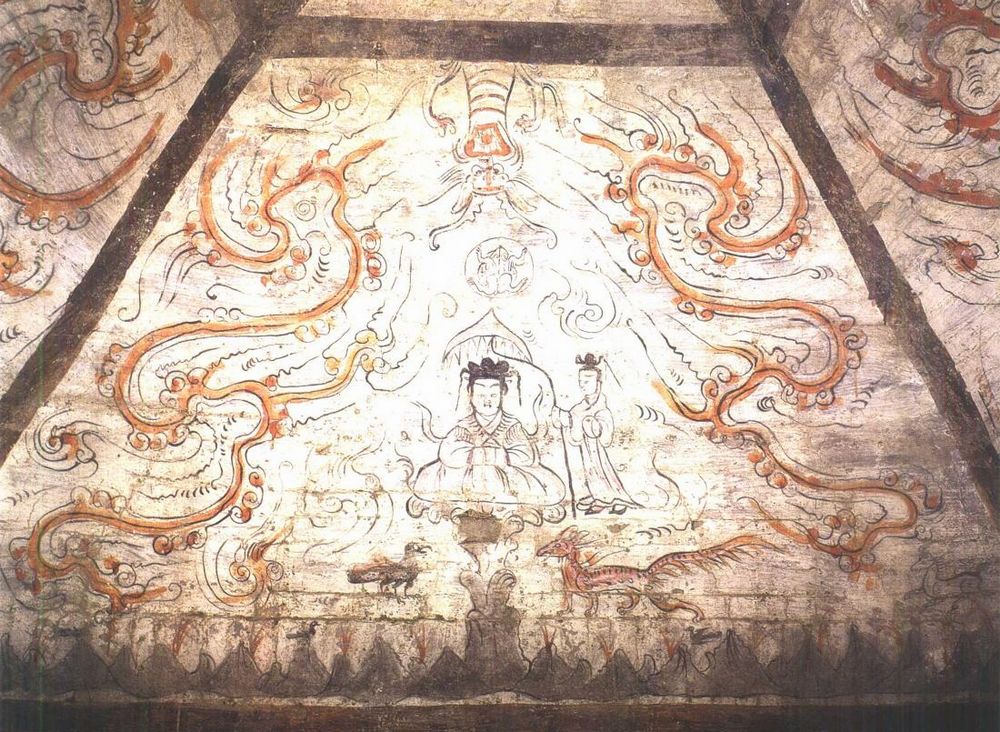 Mural; Sixteen Kingdoms period; Gansu, China