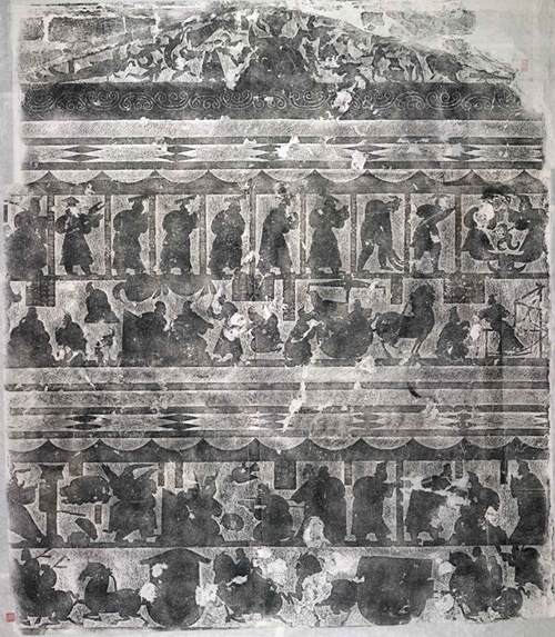 Stone Relief; Eastern Han Dynasty; Shandong, China